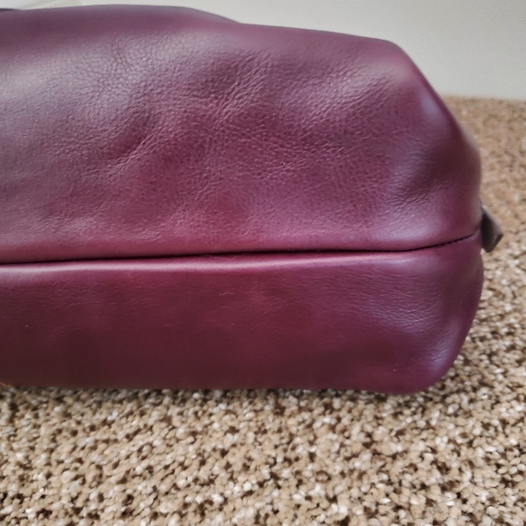 Dooney & Bourke Florentine Twist Sac in Plum - Picture 8 of 14